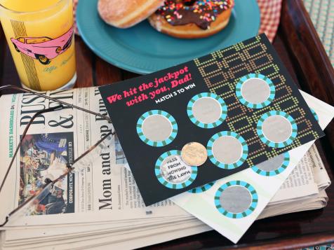 How to Make a Scratch-Off Card for Father's Day