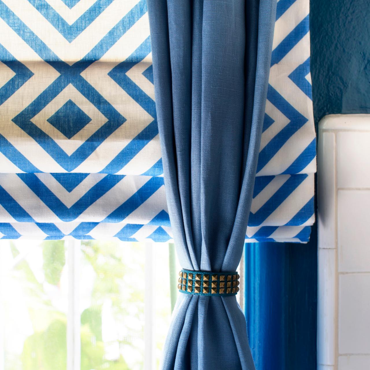 10 Creative Ways To Use Household Items As Curtain Hardware Hgtv