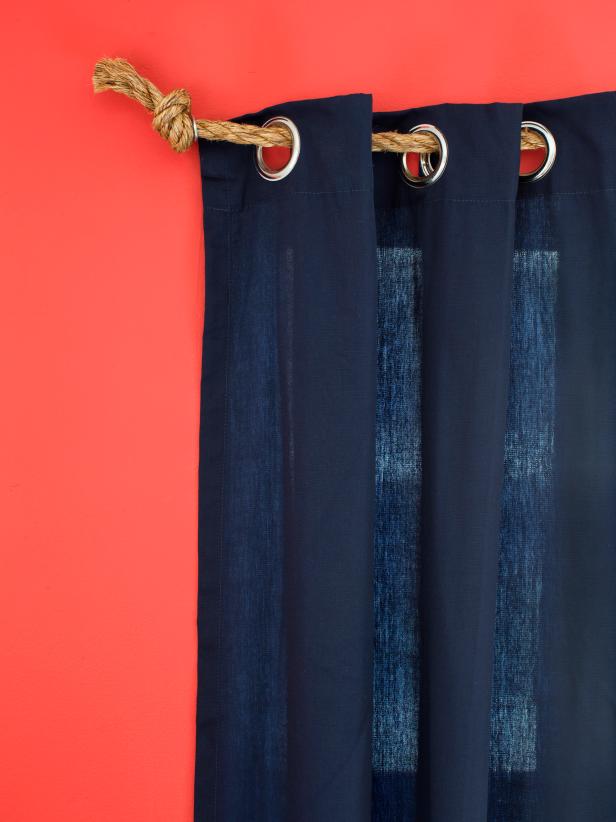 10 Creative Ways To Use Household Items As Curtain Hardware Hgtv,Colors That Match Grey Walls