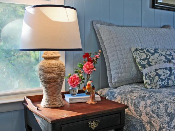 How To Turn A Trashed Bedside Table Into A Charming Cottage