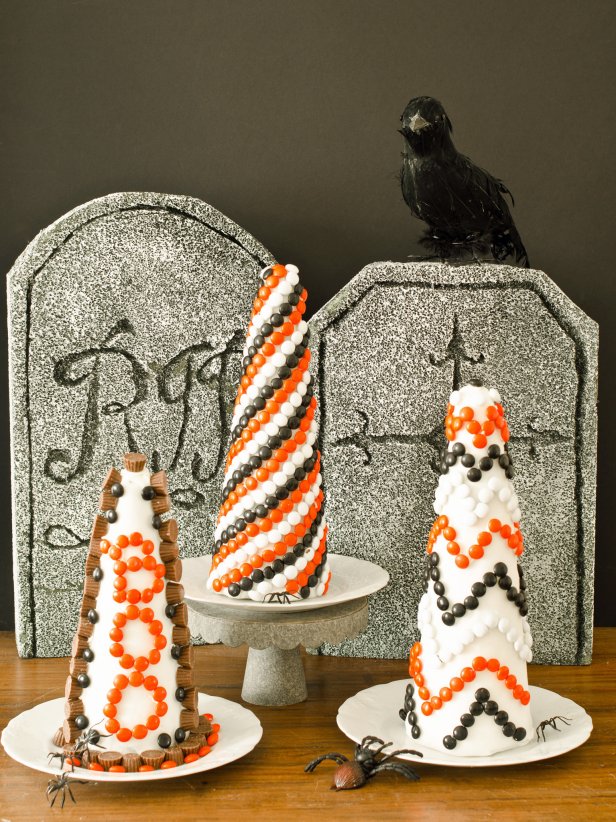Candy Cones for Halloween 