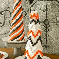 Delicious and Festive Halloween Candy Topiary