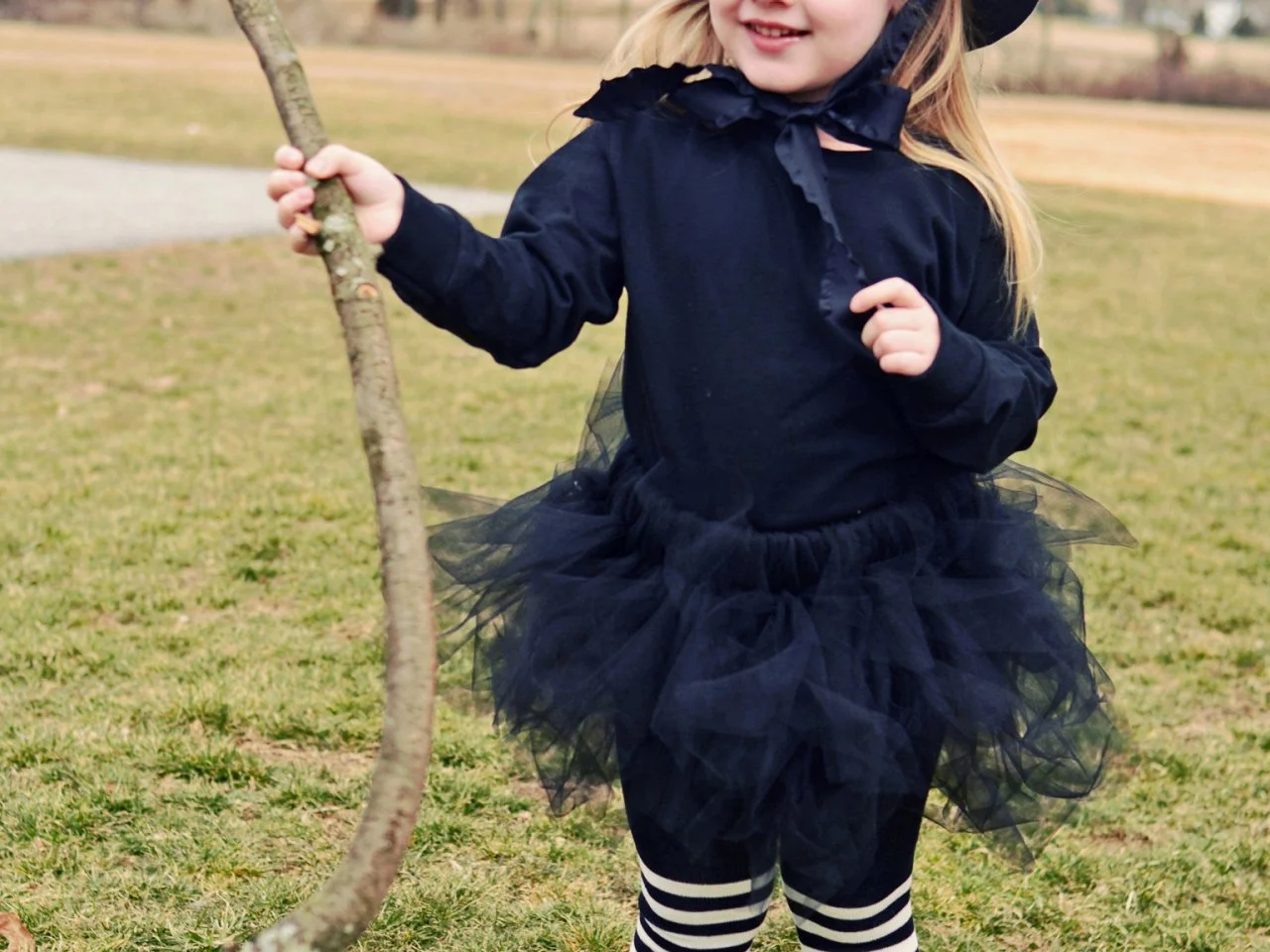 Baby witch fashion tights