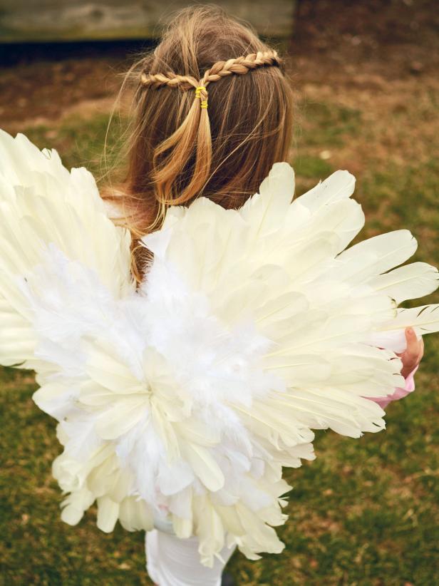 These feathered wings are perfect for occasions that require a costume, like Halloween or a Christmas nativity play, but they're also sturdy enough to be worn for everyday imaginative play.