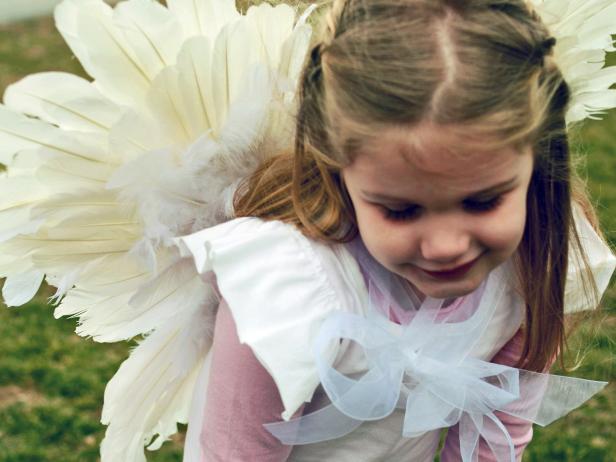 How to Make Feathered Angel or Fairy Wings | HGTV