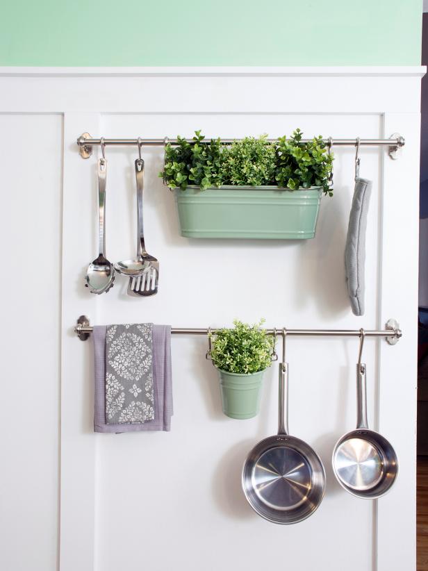 Maximize Your Kitchen Storage With This Pot Rack Organizer For