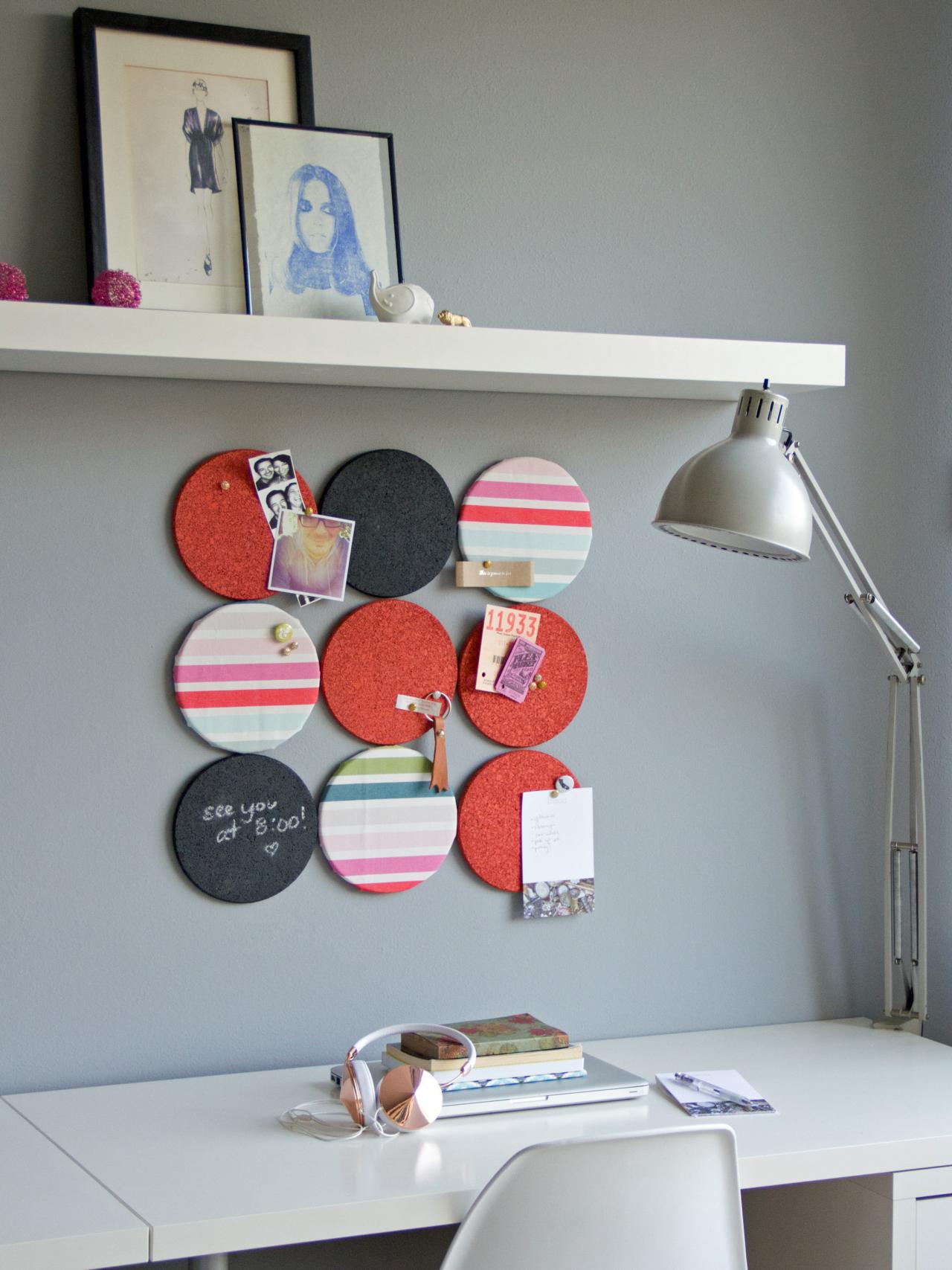 6 Diy Cork Boards For Your Dorm Room Hgtv S Decorating Design Blog Hgtv