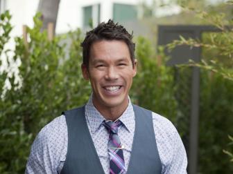 As seen on HGTV Star season 8, episode three, host David Bromstad poses for a portrait at the Icis apartments in Glendale, California. Designers were divided into four teams of two and given three thousand dollars; each team had to design a different living room at the Icis apartments in Glendale, California, for clients Rossi Morreale and his wife Kacey Coppola. 