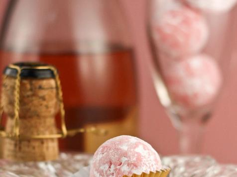 Pink Champagne Truffles Recipe