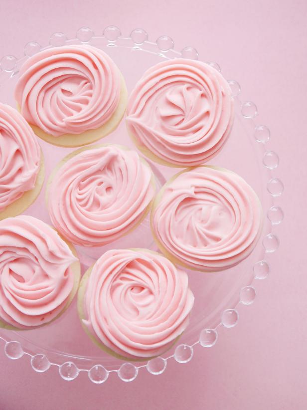 DIY Pink Wedding Cookies