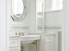 Transformed Girly Glam Bathroom 