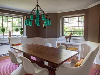 An Eclectic Dining Room
