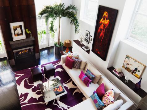 Bold, Modern Living Room