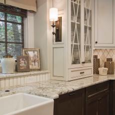 Charming Kitchen With Farmhouse-Style Sink 