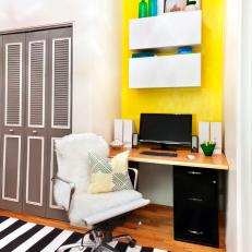 Contemporary Yellow Office