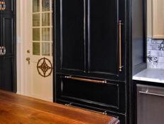 Transitional Kitchen Refrigerator