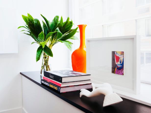 Colorful Living Room Vignette