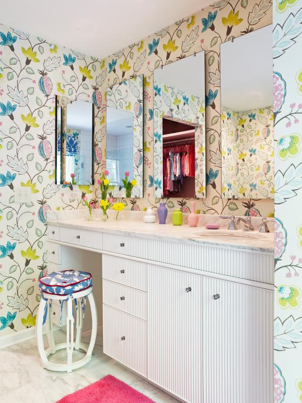 Girls Bathroom Fit For A Tween Rebecca Hawkins Hgtv