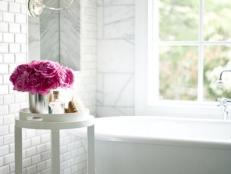 All-White Marble Bath