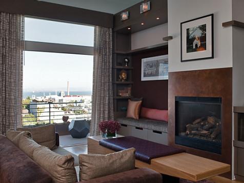 Sophisticated Loft Living Room
