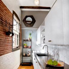 Rustic Modern Loft Kitchen