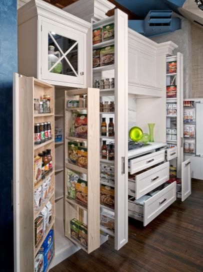 kitchen storage ideas | hgtv