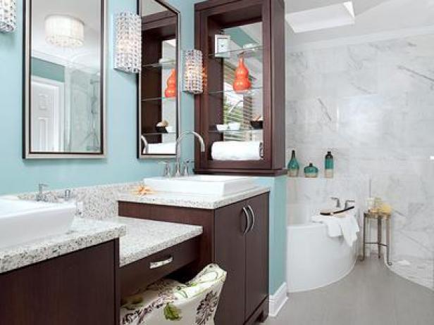  Blue  Bathroom  Ideas  and Decor  with Pictures HGTV