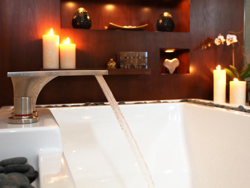 Contemporary Luxe Bathroom Christopher Grubb Hgtv