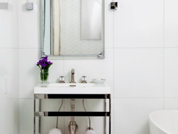 White Bathroom Vanity 