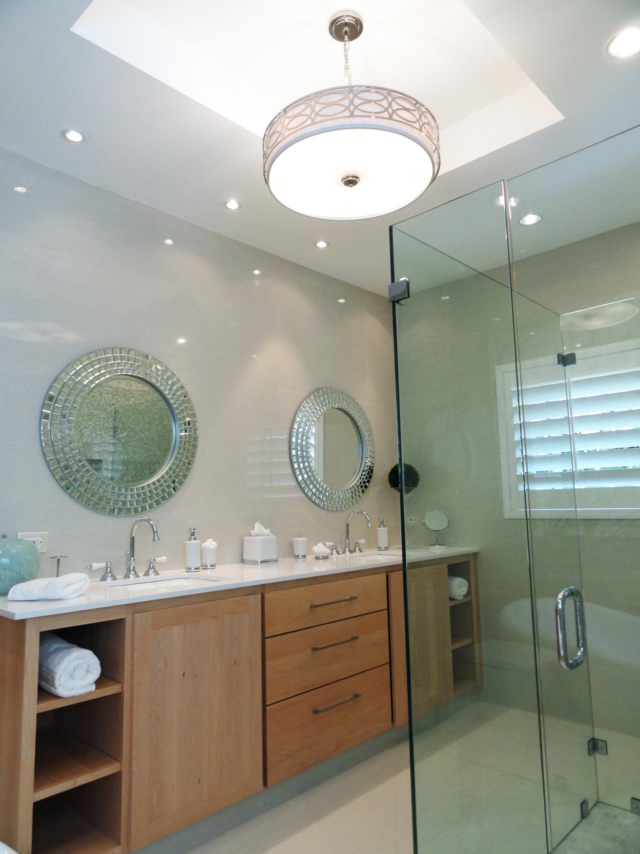 Clean Modern Bathroom Randall Waddell Hgtv