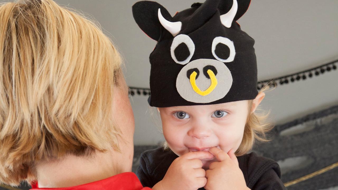 Kangaroo Costume For Mom And Baby