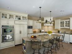 Spacious Kitchen Makeover with Dining Space