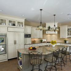 Spacious Kitchen Makeover with Dining Space
