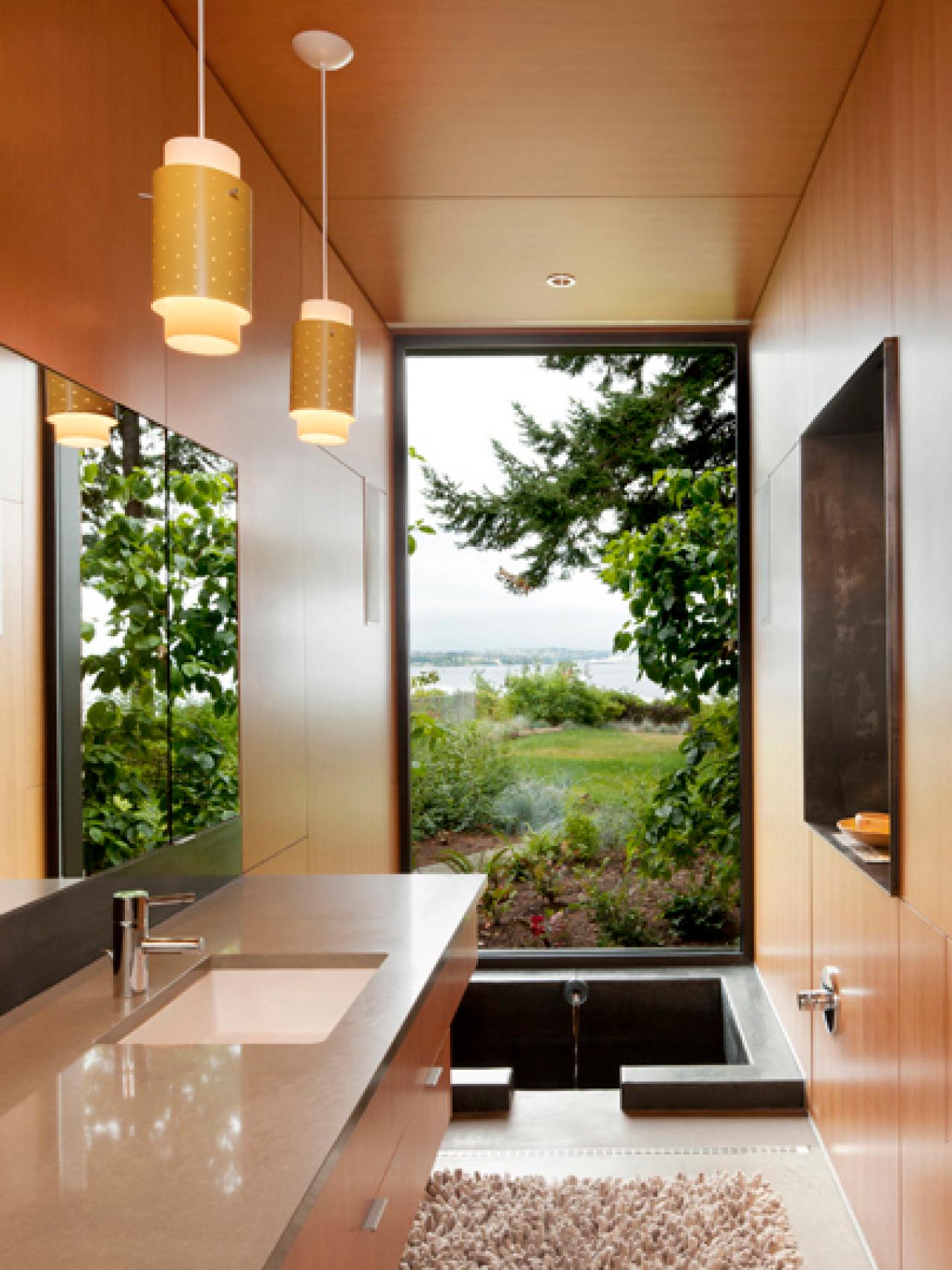 Soaking Tub Inspires Zen Bathroom Matthew Coates Hgtv