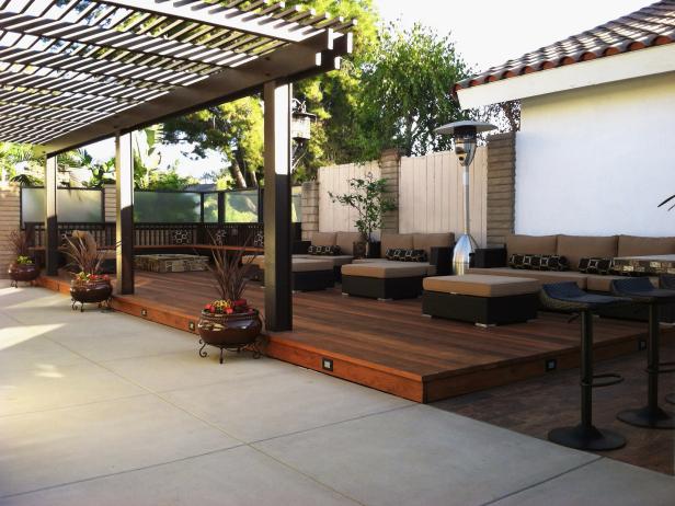 Neutral Contemporary Deck