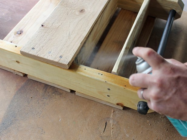 DIY Pallet Toiletry Holder - Step 9: Seal Wood