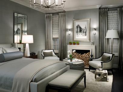 beautiful bedrooms: 15 shades of gray | hgtv