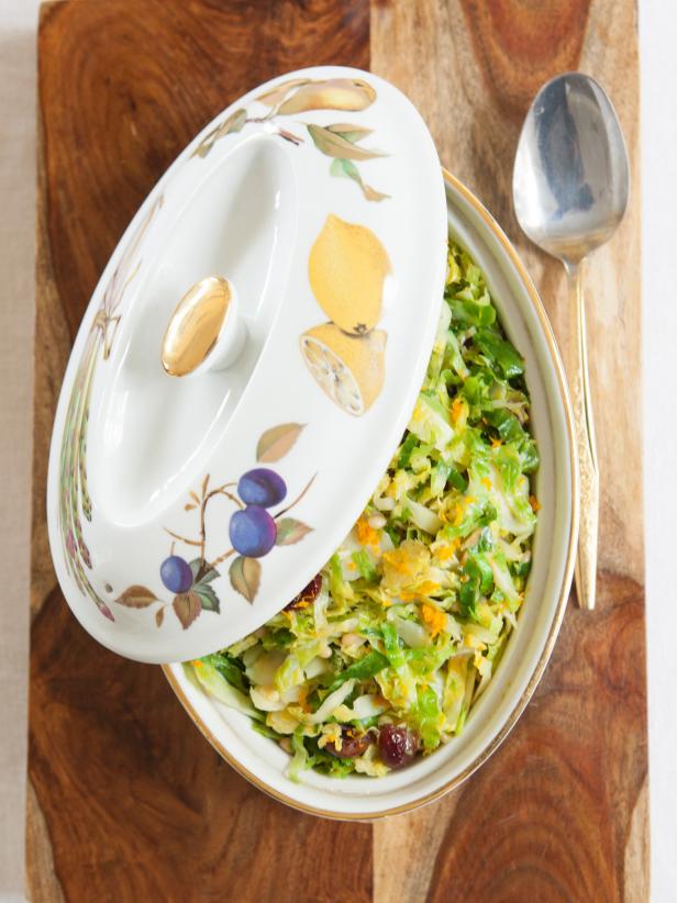 Heirloom China Dish for Sauteed Brussels Sprouts