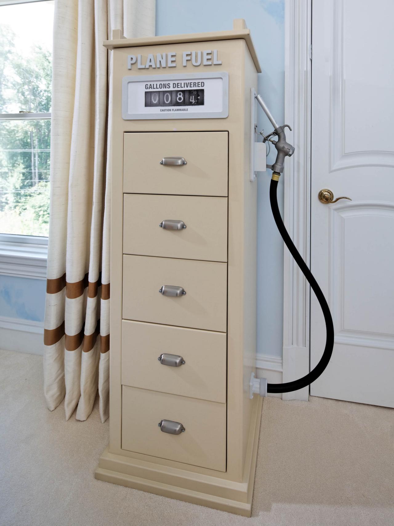 Gas Pump Dresser In Kids Bedroom Hgtv