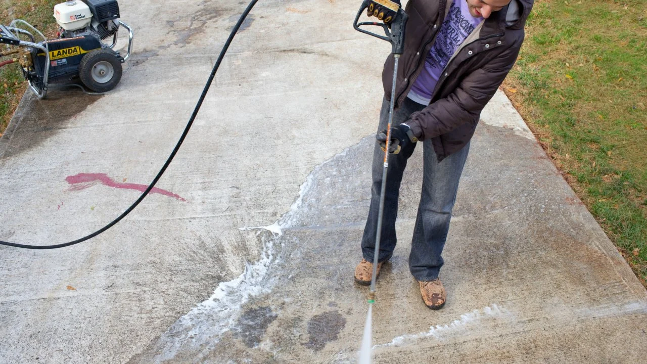 How to Power Wash a Driveway HGTV