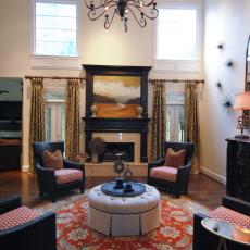Photos Hgtv Sitting Room Centered On Round Oriental Rug