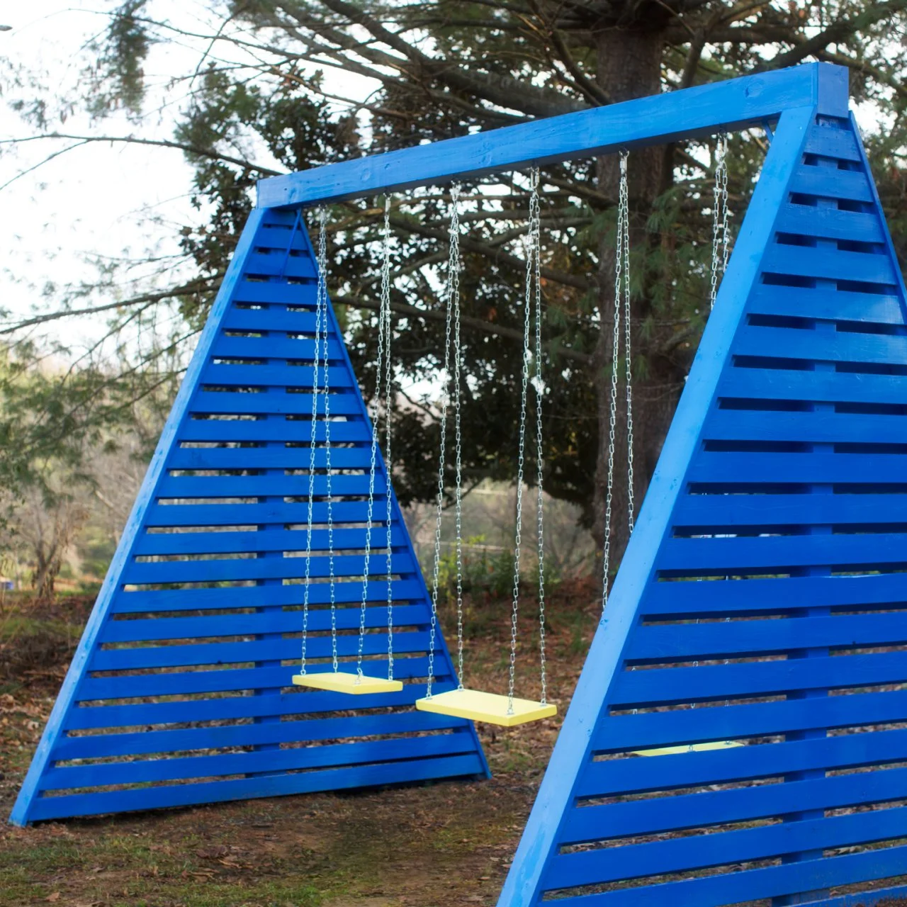 Modern swing set cheap