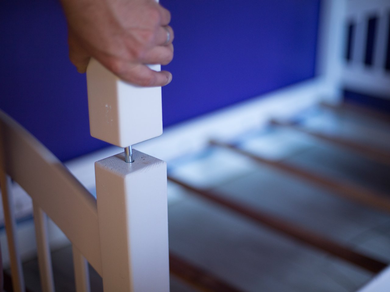 Update a Bunk Bed With Paint and Drapery Panels HGTV