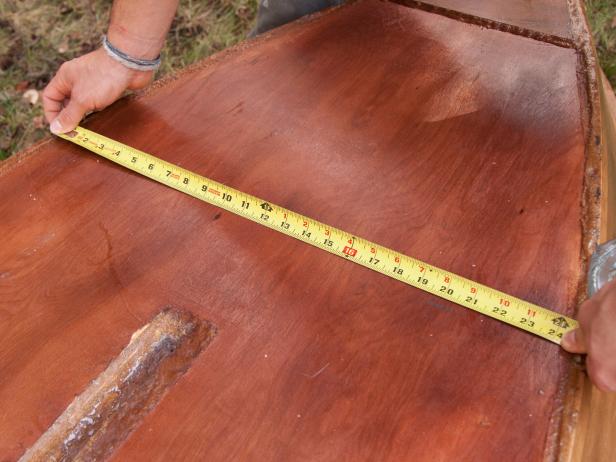 Measuring Shaped Piece of Wood