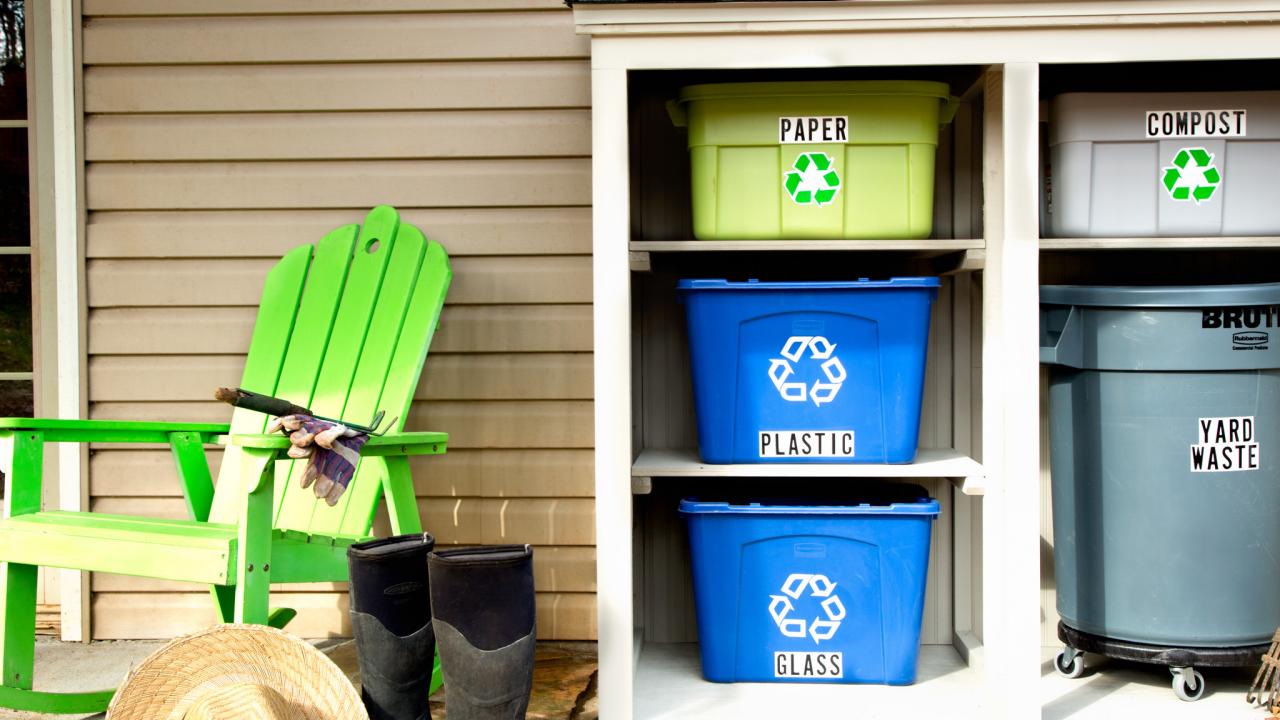18 Recycling Storage Ideas That Make Going Green Easier Than Ever