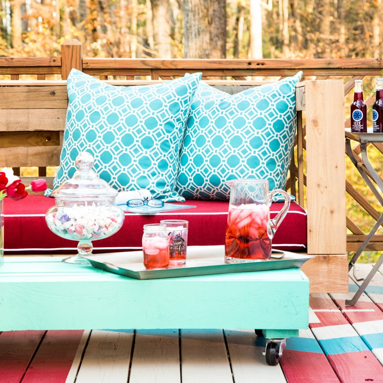 Pallet patio set clearance