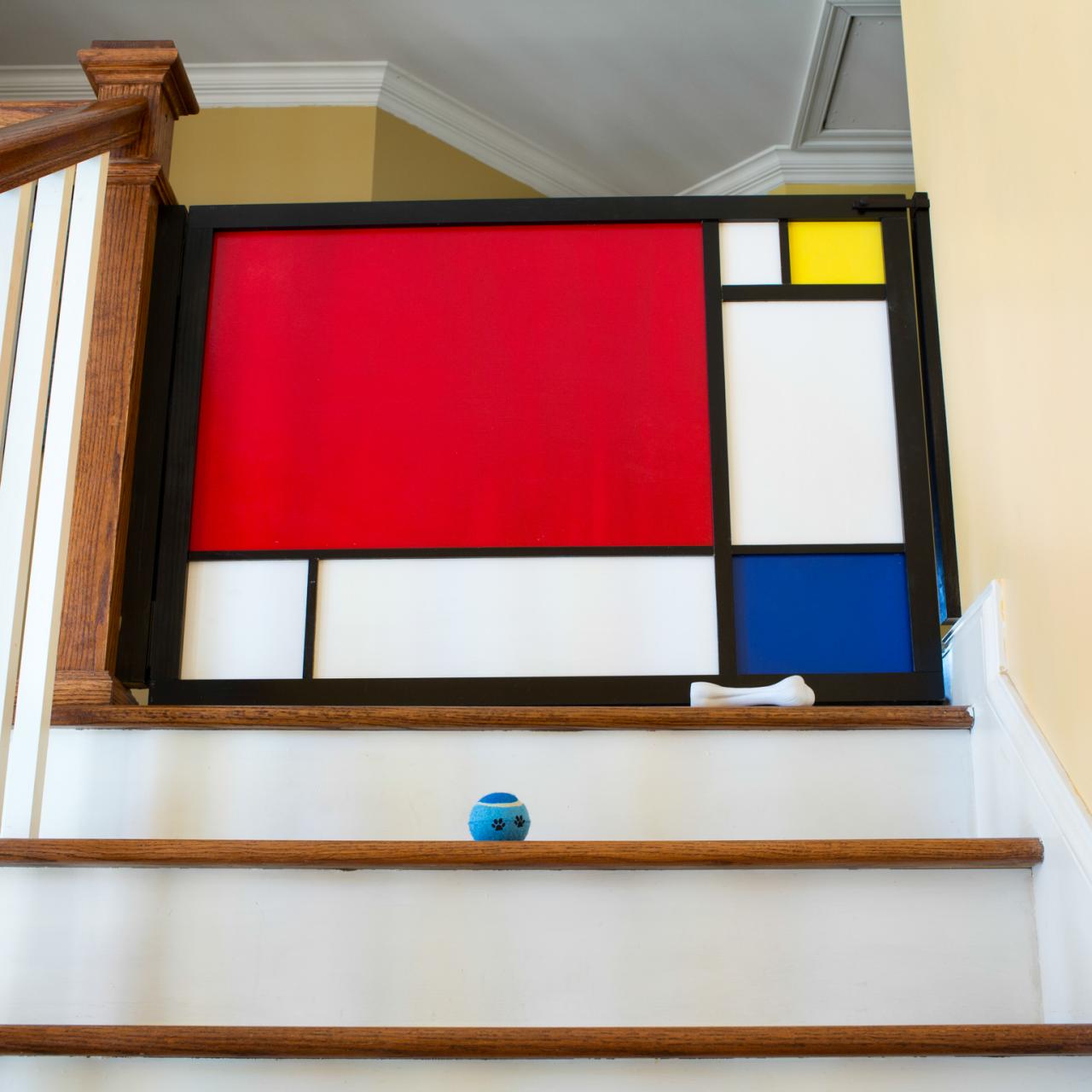 Stylish baby gates for stairs hotsell