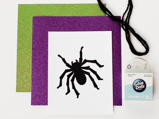 Download, Print and Cut-Out Spiders
