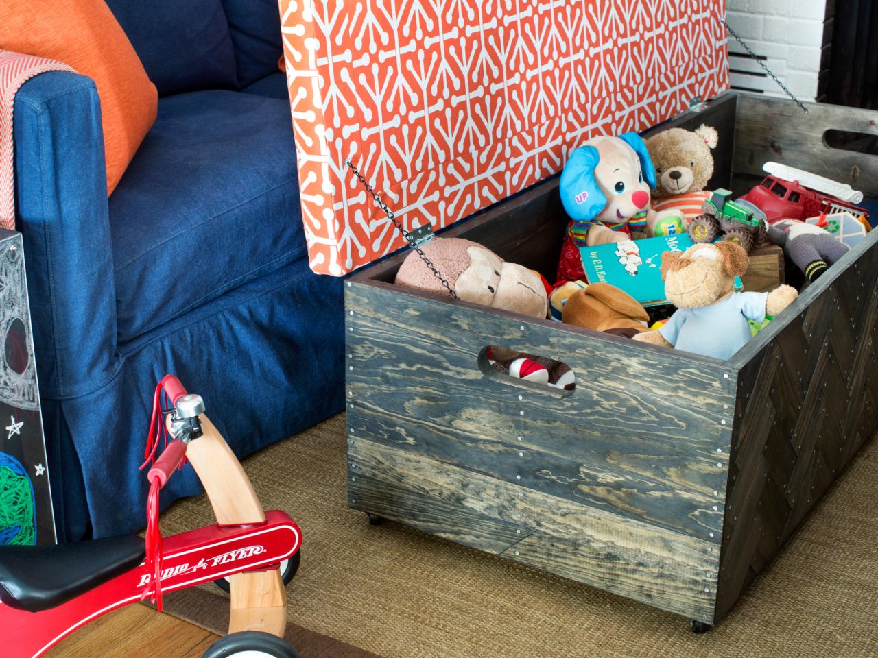 childs storage bench