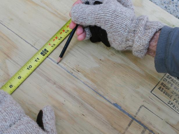 Measuring and Marking Plywood